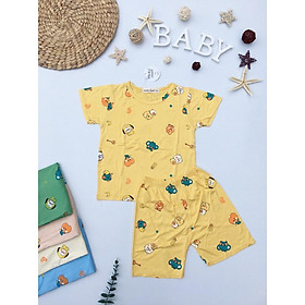 Bộ ngắn tay thun lạnh size đại Minky Mom cho bé trai bé gái từ 20-32kg
