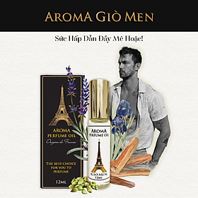 Aroma Gio M – Tinh Dầu Nước Hoa Pháp Dạng Lăn 12ml