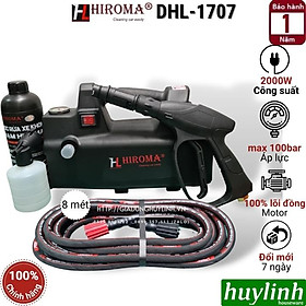 Mua Máy xịt rửa xe Hiroma DHL-1707 - công suất 2000W - Tặng 1 lít dung dịch rửa xe