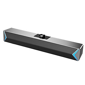 Loa Thanh Siêu Trầm Bluetooth Gaming Soundbar Để Bàn D6 Công Suất Lớn Dùng Cho Máy Vi Tính PC, Laptop, Tivi