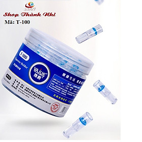 Hộp 100 tẩu thuốc, lọc tinh thể khoáng VAJUE bảo vệ sức khỏe, Shop Thành Nhi T300