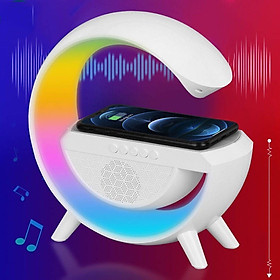 Mua LOA KÈM SẠC ĐIỆN THOẠI 3IN1 - Loa Chữ G Bluetooth Kèm Sạc Không Dây  256 Màu Led RGB Trang Trí Siêu Đẹp  Âm Thanh Sống Động Rõ Nét