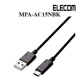 Mua Dây cáp USB Chuẩn C (A - C) ELECOM MPA-AC15N (1.5m)