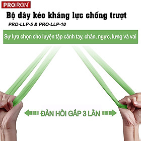Dây Cao Su Đàn Hồi Kháng Lực Bản Thun Tập Gym Yoga PROIRON - SHOP TOÀN CHÂU