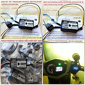 Mua Bộ Mạch Passing 10 Chế Độ + Công Tắc – Dùng Cho Mọi Loại Đèn Trợ Sáng Xe Máy  Xe Điện