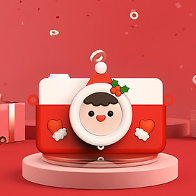 Mengbao Shoot C1 Children Digital Camera Mini Little Girl Boy Baby Toy Real SLR Fun Cartoon Digital Camera Birthday New Year Gift C1 Snowman Baby 32G