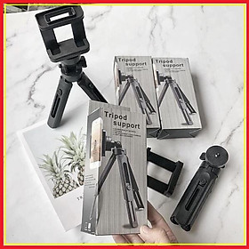 Mua Giá đỡ điện thoại-kèm kẹp điện thoại 3 chân tripod - nhỏ gọn  chắc chắn