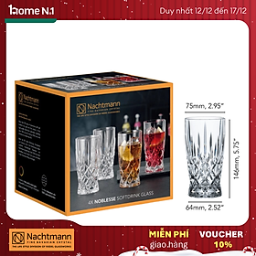 Mua Bộ 4 ly bia pha lê Nachtmann Noblesse - Hàng chính hãng