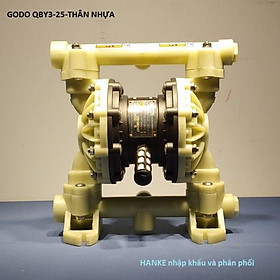 Mua Máy bơm màng khí nén thân nhựa PP  GODO QBY3-25ASTFF