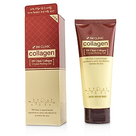 Gel tẩy da chết collagen 3W CLINIC Collagen Crystal Peeling Gel 180ml