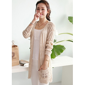 Áo Len Nữ Cardigan Kiểu Dài Thời Trang Xinh ALD01 MayHomes