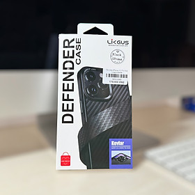 Ốp lưng Likgus Kevlar dành cho iPhone 13 Pro Max - hàng chính hãng