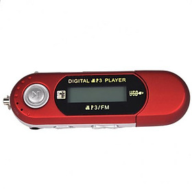 2X 8GB USB MP3 Music Video   Recording with FM Radio eBook Red