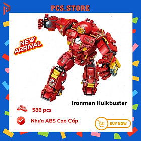 Đồ Chơi Lắp Ráp Robot Siêu Anh Hùng  Ironman Hulkbuster Marvel - PCS STORE