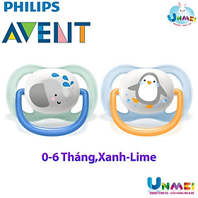 Philips Avent Núm Ty Ngậm Thông Khí / Siêu Mềm dành cho Bé 0-6 và 6-18 Tháng (Hộp Đơn/Hộp Đôi)