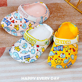 Dép Sục Cao Su Trẻ Em Họa Tiết Hoạt Hình C03