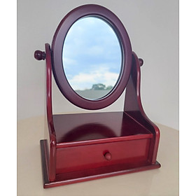 Mua Hộp Nữ Trang Gỗ Có Gương Loại Lớn 29x22.5 cm Tinh Tế Sang Trọng - Hàng VN Xuất Khẩu