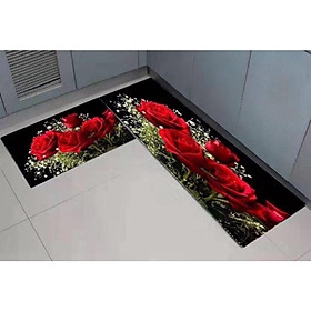 Mua Bộ 2 thảm bếp 3D