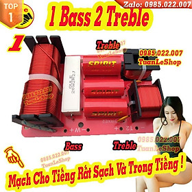 MẠCH PHÂN TẦN 3 LOA - 1 BASS 2 TREBLE - GIÁ 1 MẠCH LOA KTV211