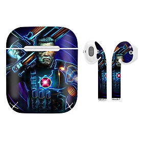 Mua Miếng dán skin chống bẩn cho tai nghe AirPods in hình siêu anh hùng - SAH0062 (bản không dây 1 và 2)