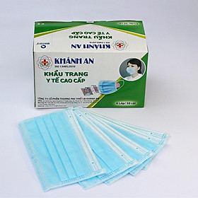 Khẩu trang y tế 4 lớp Khánh An mẫu mới SMS kháng khuẩn cao cấp