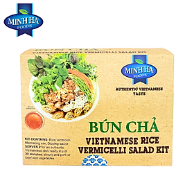 Bộ nguyên liệu Bún chả Minh Hà 190g - Vietnamese Vermicelli Salad kit