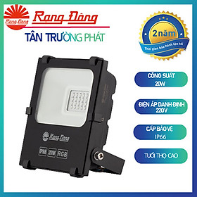 Mua Đèn LED chiếu pha đổi màu 20W Rạng Đông Model: CP09.RGB 20W