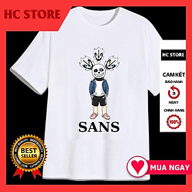 Áo thun cho bé Trai in hình Sans Undertable,áo Biệt đội Gangster  cực HOT giá rẻ