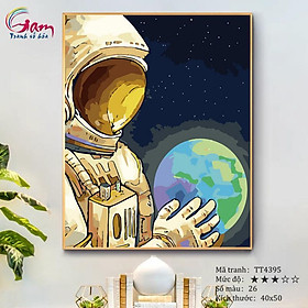 Mua Tranh số hóa tự tô tâm trạng trìu tượng GAM Tranh vũ trụ TT4395