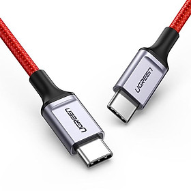 Mua Cáp USB A ra type C hỗ trợ sạc nhanh đầu bọc nhôm chống nhiễu  2M màu đỏ Ugreen  294TYC70296US Hàng chính hãng