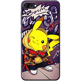 Ốp lưng dành cho Asus Zenfone 4 Max ZC520KL mẫu Pikachu áo khoác