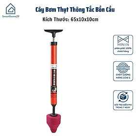 Mua Cây Bơm Thụt Thông Tắc Bồn Cầu  Súng Thông Tắc Tiện Dụng Nâng Cấp - HÀNG CHÍNH HÃNG MINIIN