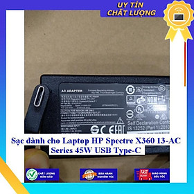 Sạc dùng cho Laptop HP Spectre X360 13-AC Series 45W USB Type-C - Hàng Nhập Khẩu New Seal