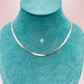 Vòng cổ nam - titan unisex sợi mì, Vòng cổ titan lụa mỏng không phai màu không rỉ sét trangsucpt