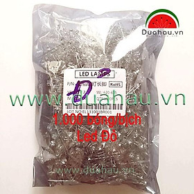 Mua 1000 bóng led trong Đỏ 5mm