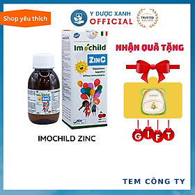 IMOCHILD ZINC, 100ml, Siro tăng đề kháng, ăn ngon cho bé của Ý