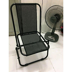 Mua ( Rẻ vô địch) Ghế xếp lưới cao 86cm ( Khung thép )- dày nặng 2 4kg