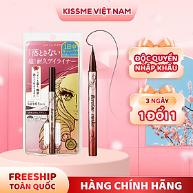 Bút Kẻ Mắt Nước Nét Siêu Sắc Mãnh Chống Trôi Kissmee Horoine Make Eyeliner Rich Keep 0.4 mL
