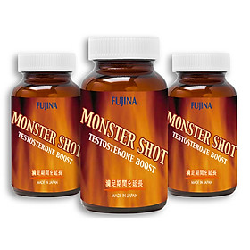 Combo 3 hộp sinh lý nam Monster Shot chính hãng Nhật Bản - Giúp tăng cường Testosteron tự nhiên.