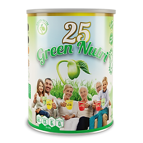 Combo 1 Thùng 6 lon Sữa Hạt Ngũ Cốc 25 Green Nutri