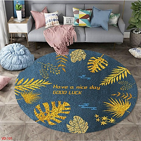 Mua Thảm tròn trải sàn trang trí phòng khách decor phòng ngủ