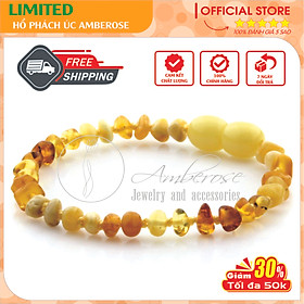 Bộ Vòng Hổ Phách Amber Cho Bé 0 - 10 tuổi ( Mẫu Đặc Biệt ) SABKMT25