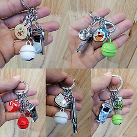 MÓC KHÓA CÒI. KÈN.GẮN HÌNH THÚ DỄ THƯƠNG