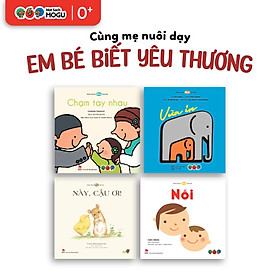 Truyện Ehon bé 1-2-3 tuổi - Bộ 4 cuốn Em bé biết yêu thương