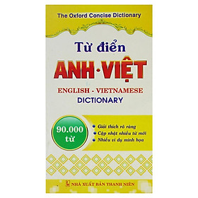 Sách - Từ Điển Anh Việt 90.000 từ (vàng B99) - ndbooks