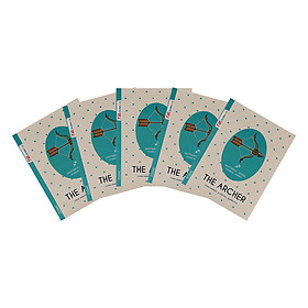 Lốc 5 Quyển Tập  Zodiac TIE TZO-R27 Caro 4 Ôly 200 Trang - Mẫu Ngẫu Nhiên