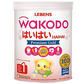 Sữa bột Wakodo Haihai 1- 810 gr dành cho trẻ từ 0 dến 12 tháng tuổi