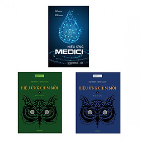 [Download Sách] Combo Tâm lý kinh doanh x Sáng tạo giao thoa (Hiệu ứng chim mồi 1-2 - Hiệu ứng Medici + hộp)