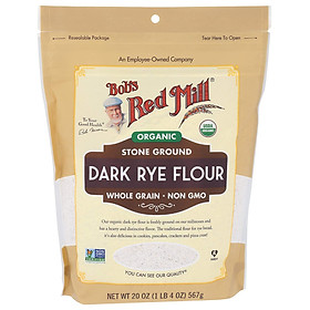 Bột Lúa Mạch Đen Hữu Cơ Bob s Red Mill Organic Dark Rye Flour 567g