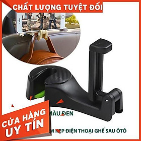 Giá Đỡ Điện Thoại Kiêm Móc Treo Đồ Trên Ô Tô,Móc treo đa năng oto ,phụ kiện oto